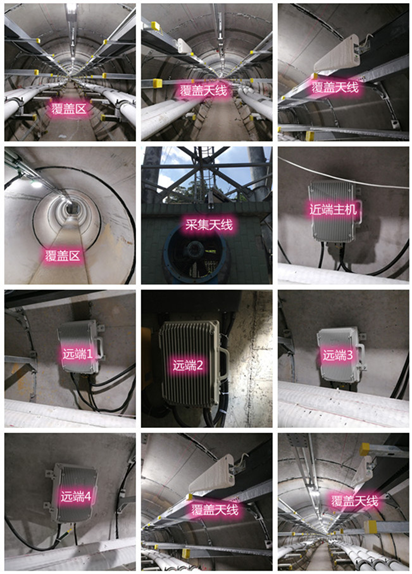  白云矿区电力管廊覆盖天线方案案例